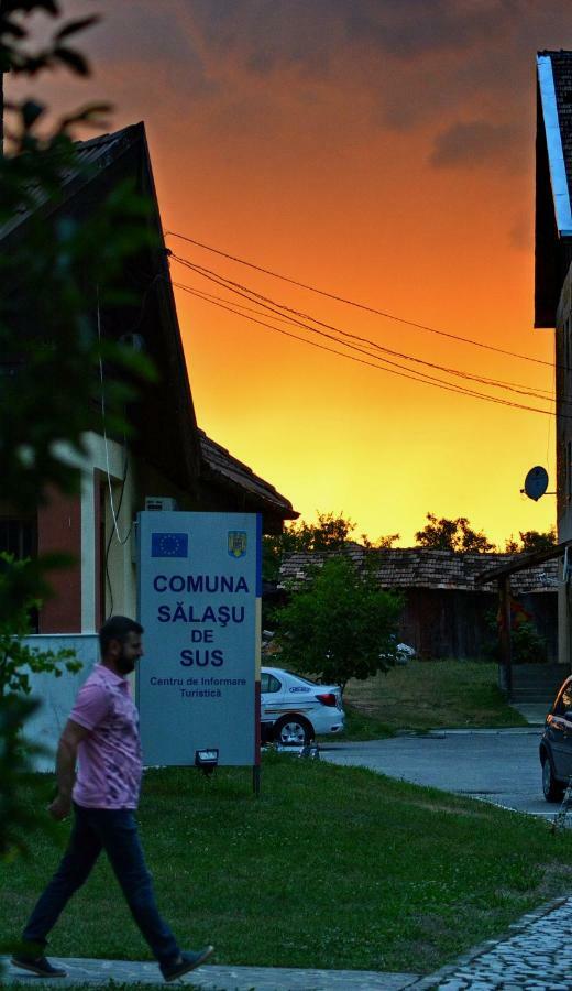 Pensiunea Salas Salasu de Sus Bagian luar foto